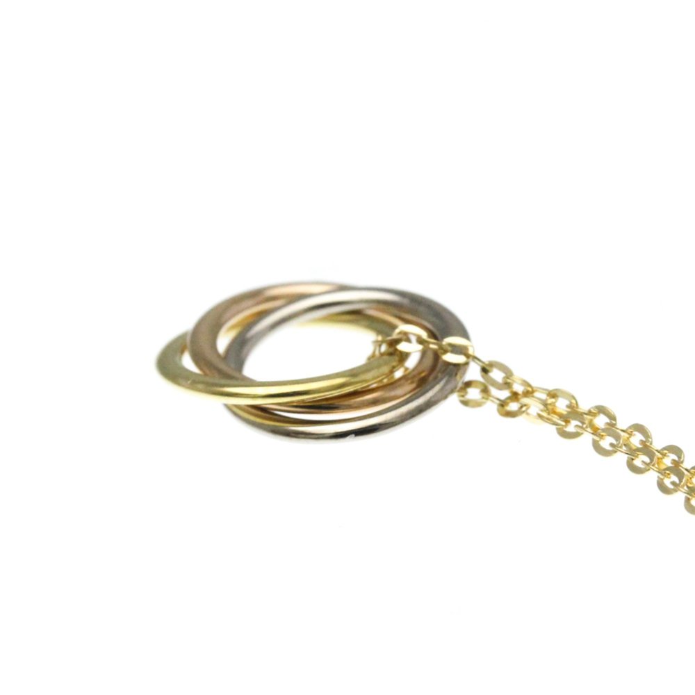CARTIER 18k Gold Trinity Charm Bracelet - Picture 8 of 10